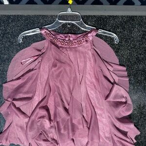 Elegant Pink Kids Formal Dress
